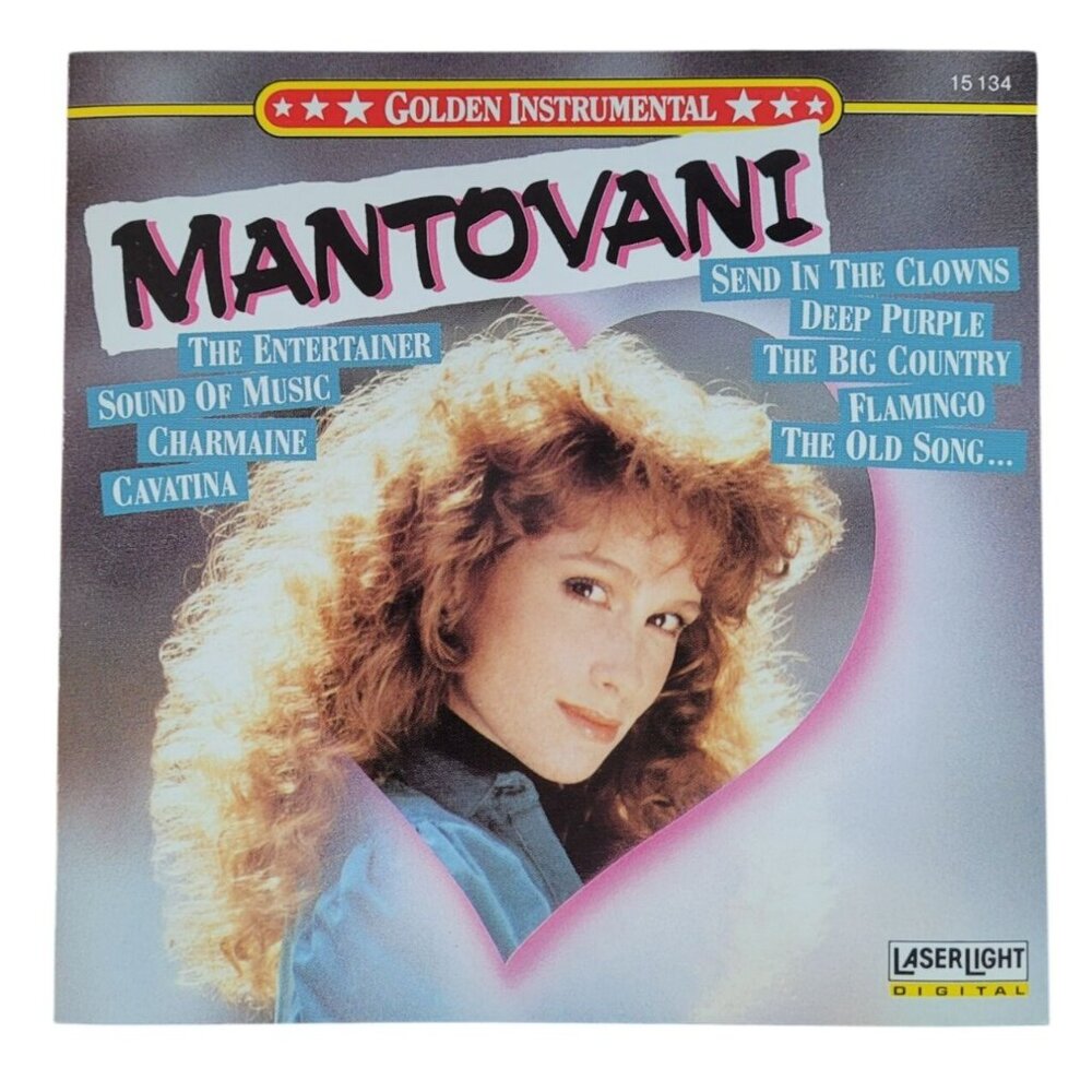 Mantovani Golden Instrumental CD Music Album  37457cd